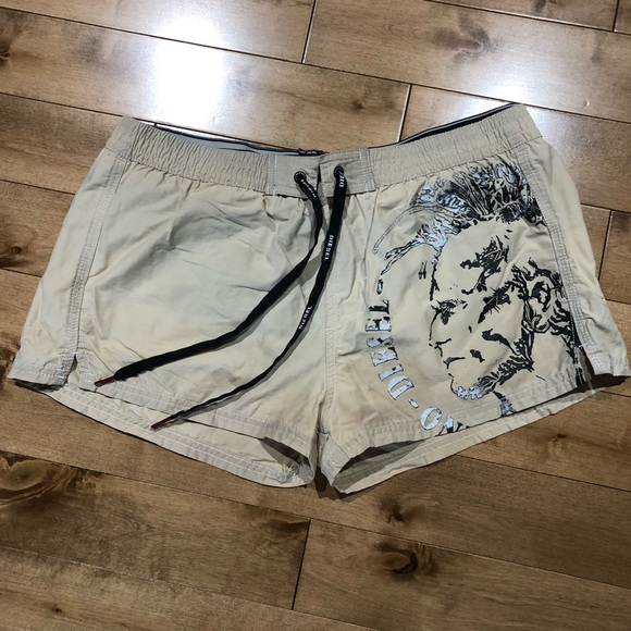 Diesel Other - Diesel beige Logo swim trunks/bathing trunks L